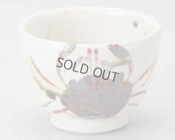 Photo10: Mino ware Japanese pottery matcha chawan tea bowl toga crab noten