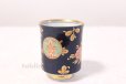 Photo5: Koimari Hasami porcelain Futatuki Yunomi gold flower Japanese tea cup (set of 2)