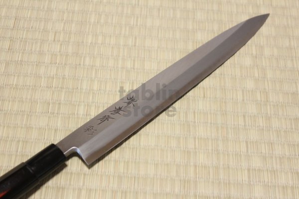 Photo2: SAKAI TAKAYUKI Shikisai Akebono sashimi yanabiba inox with scheide any size 