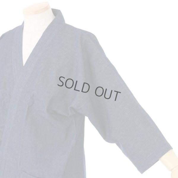 Photo3: Japanese Separated Kimono traditional style denimu SAMUE for men