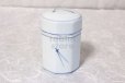 Photo4: Arita porcelain Tea Caddy Japanese tea container matsuba blue H10cm