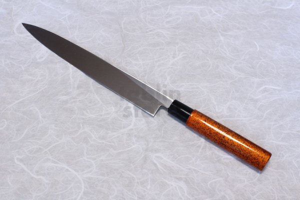 Photo3: SAKAI TAKAYUKI Shikisai Hikari sashimi yanabiba inox with scheide any size 