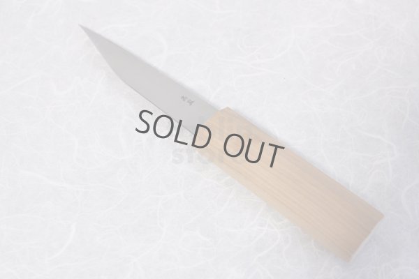 Photo8: Kiridashi ko katana Japanese Knife Sword Takao Shibano Yasuki blue 2 steel 65mm