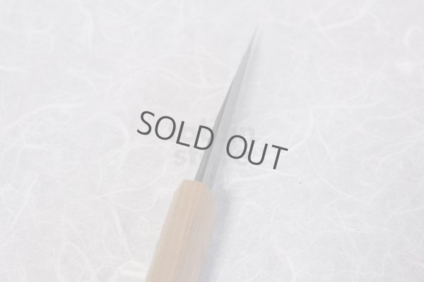 Photo7: Kiridashi ko katana Japanese Knife Sword Takao Shibano Yasuki blue 2 steel 65mm