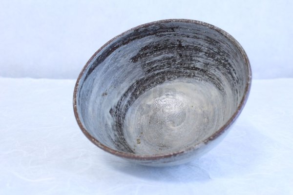 Photo4: Shigaraki pottery Japanese soup noodle serving bowl yuyake D150mm