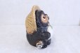 Photo6: Shigaraki pottery Japanese Tanuki Cute Raccoon Dog dancing H20cm