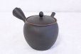 Photo7: Tokoname Japanese tea pot kyusu Yukitaka heart-shaped ceramic tea strainer 230ml