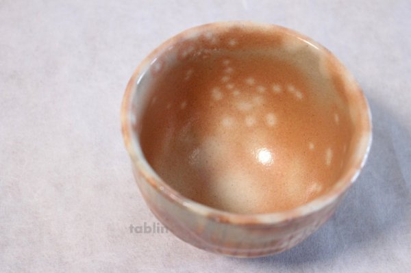 Photo2: Hagi yaki ware Japanese tea cups pottery ayado kumidashi yunomi set of 2