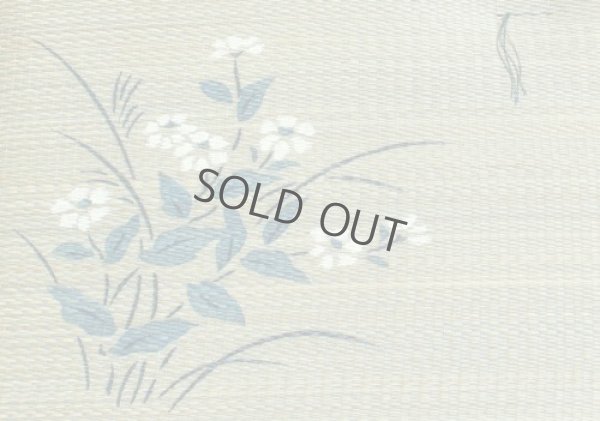 Photo7: Japanese rush grass floor pillow cushion zabuton flower psdik lb 55 x 55cm