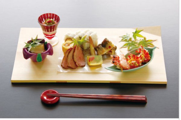 Photo2: Japanese Natural Wooden Sushi Sashimi Serving Plate yc cypress sumiori W37cm