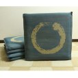 Photo5: Japanese rush grass floor pillow cushion zabuton enso ozeki lb 55 x 55cm