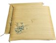 Photo6: Japanese rush grass floor pillow cushion zabuton flower psdik br 55 x 55cm