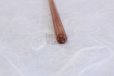 Photo4: Japanese wooden chopsticks hexagonal Zelkova keyaki 23cm set of 2 (4)