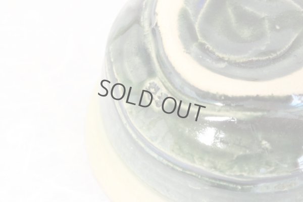 Photo10: Mino yaki ware Japanese tea bowl Oribe kasumi chawan Matcha Green Tea