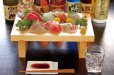 Photo2: Japanese Natural Wooden Sushi Sashimi Serving Plate yc spruce takashita S W30cm (2)