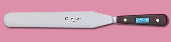 Photo2: Sakai takayuki patissier Palette spatula straight knife inox any size