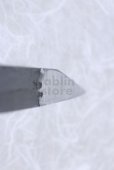 Photo8: Kiridashi kuri kogatana wood grain Takao Shibano Japanese woodworking Knife blue-2 70mm