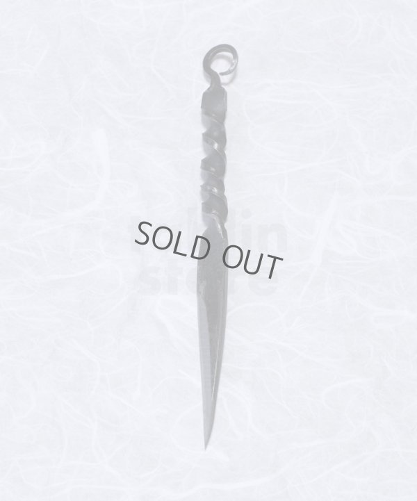 Photo5: Kiridashi kuri kogatana wa Takao Shibano Japanese woodworking Knife Sword Blue-2 steel 60mm