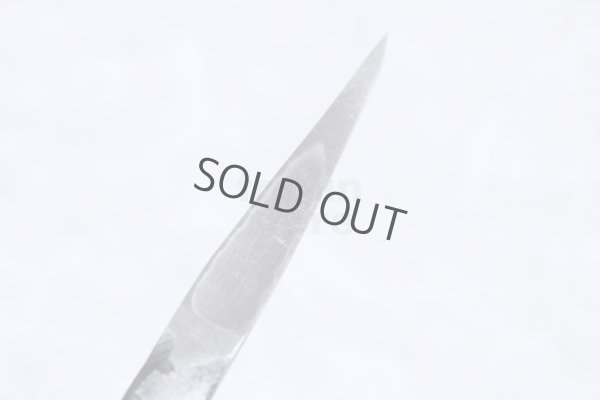 Photo3: Kiridashi kuri kogatana wa Takao Shibano Japanese woodworking Knife Sword Blue-2 steel 60mm