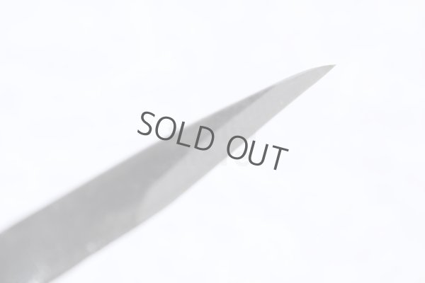 Photo4: Kiridashi kuri kogatana wa Takao Shibano Japanese woodworking Knife Sword Blue-2 steel 60mm