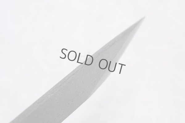 Photo6: Kiridashi kogatana wood grain Takao Shibano Japanese woodworking Knife yasuki white-2 57mm