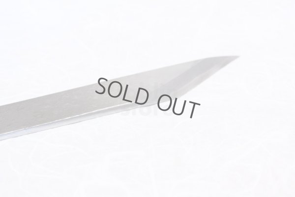 Photo10: Kiridashi kogatana Suminagashi Damascus Takao Japanese woodworking Knife blue-2 56mm