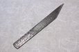 Photo3: Kiridashi kogatana hammered Takao Shibano Japanese woodworking Knife yasuki white-2 60mm