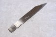 Photo3: Kiridashi kogatana wood grain Takao Shibano Japanese woodworking Knife yasuki white-2 57mm
