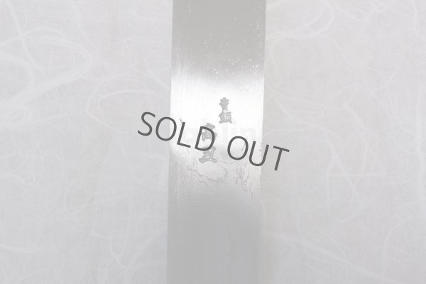 Photo12: Kiridashi kogatana Suminagashi Damascus Takao Japanese woodworking Knife blue-2 56mm