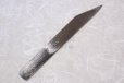 Photo4: Kiridashi kogatana hammered Takao Shibano Japanese woodworking Knife yasuki white-2 60mm