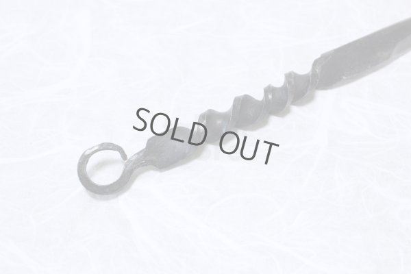 Photo9: Kiridashi kuri kogatana wa Takao Shibano Japanese woodworking Knife Sword Blue-2 steel 60mm