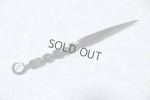 Photo8: Kiridashi kuri kogatana wa Takao Shibano Japanese woodworking Knife Sword Blue-2 steel 60mm