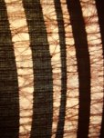 Photo2: Kyoto Noren SB Japanese batik door curtain enso Round dark brown 85 x 120cm (2)