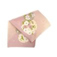 Photo2: Furoshiki Japanese fabric wrapping cloth fuji flower rayon 700mm (2)