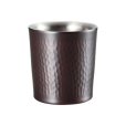 Photo2: ENZO Copper Japanese Bar Mugs dimple type tumbler 250ml (2)