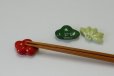 Photo2: Arita Japanese Chopsticks rest shochikubai set of 3 (2)