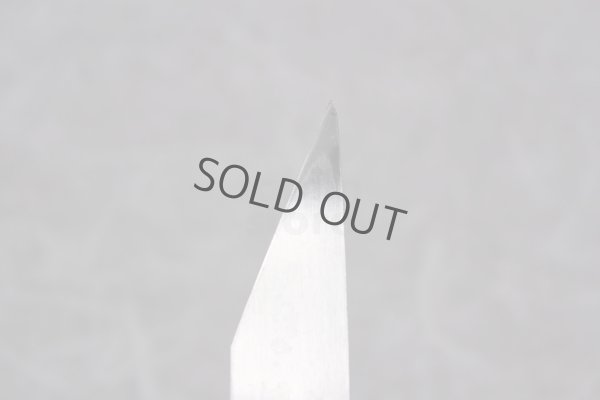 Photo5: Ibuki Kiridashi knife Japanese kogatana Woodworking Tsukamaki white 2 steel