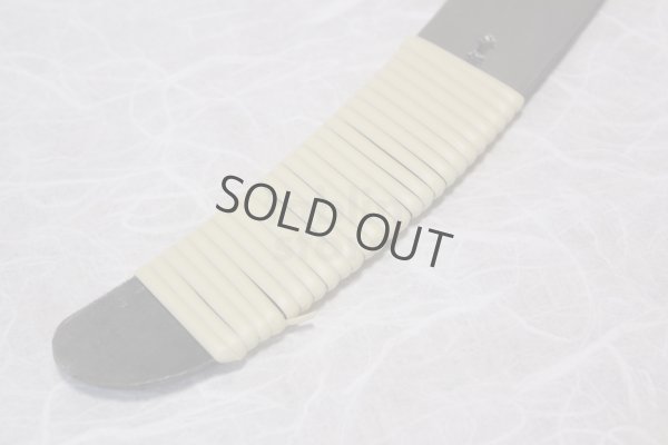 Photo10: Kiridashi Grafting knife Japanese Woodworking Okeya Yasuki blue 2 steel fujimaki