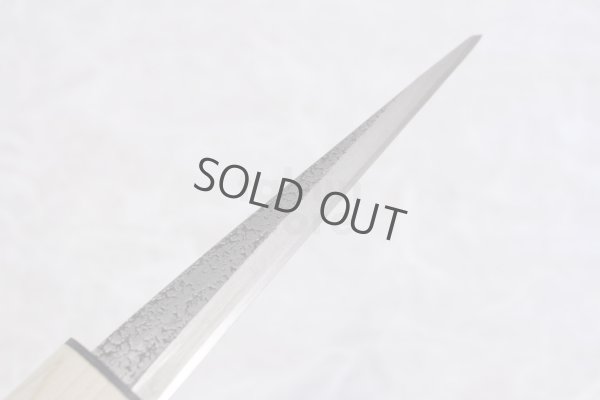 Photo4: Kiridashi knife Japanese kuri kogatana Woodworking Okeya Yasuki white 2 steel