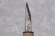 Photo4: Kiridashi knife Japanese kogatana Woodworking Okeya Yasuki white 2 steel small