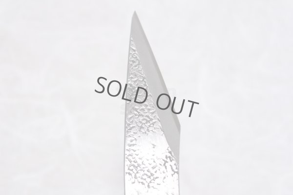 Photo6: Kiridashi Grafting knife Japanese Woodworking Okeya Yasuki blue 2 steel fujimaki