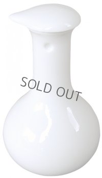 Arita imari sd Porcelain Japanese soy sauce bottle  white hakuji kakushu 120ml