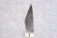 Photo7: Kiridashi Grafting knife Japanese Woodworking Okeya Yasuki blue 2 steel fujimaki