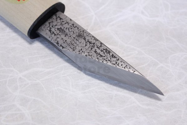 Photo6: Kiridashi knife kogatana Japanese Woodworking Okeya Yasuki white 2 steel