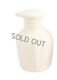 Arita imari sd Porcelain Japanese soy sauce bottle  white mat mentori 100ml