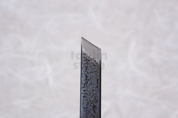 Photo4: Kiridashi Shirabiki knife Japanese Woodworking Okeya Yasuki white 2 steel 