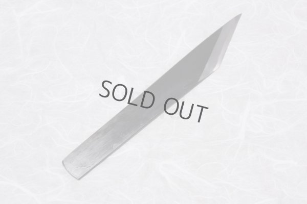 Photo3: Kiridashi kogatana Kurouchi Takao Shibano Japanese Knife yasuki blue-2 57mm