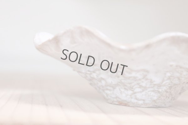 Photo3: Bizen ware pottery bowl white glaze hana hidasuki Tomoyuki Oiwa