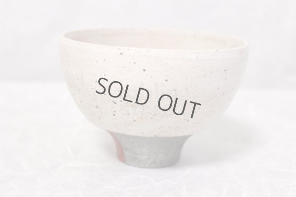 Photo6: Kiyomizu porcelain Japanese matcha tea bowl chawan Daisuke kobiki iroe red