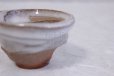 Photo9: Bizen ware pottery Sake guinomi tumbler Bar Mug white glaze kyo Tomoyuki Oiwa 60ml (9)